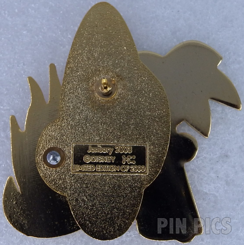 Japan - Mickey and Minnie Mouse - Runaway Brain 1995 - History of Art 2003  pin collectible - Main Image 2