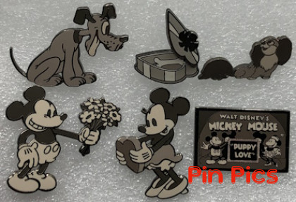 Japan - Sorcerer Mickey - Stars - 4 Pin Set - JDS