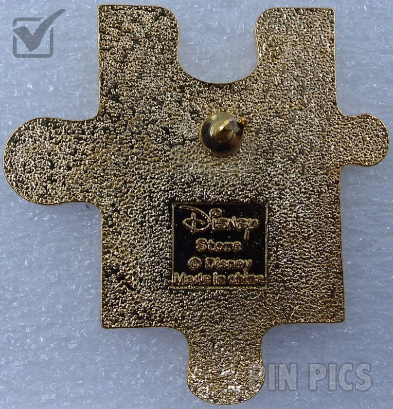 Japan - Chip - Mickey and Friends Puzzle Pin - JDS  pin collectible - Main Image 2