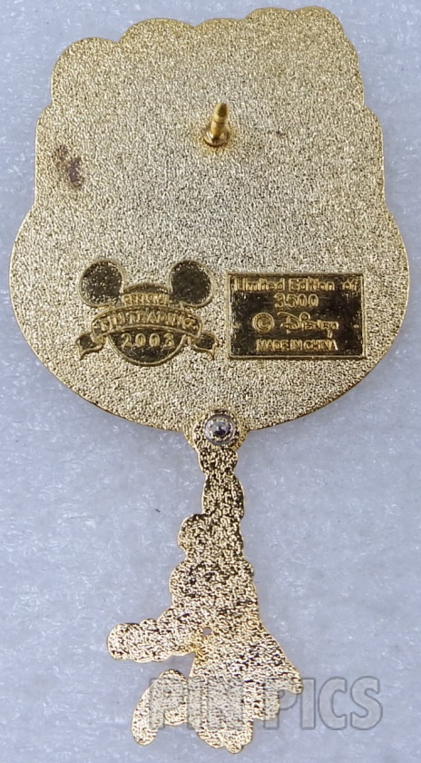 WDW - Peter Pan Tinker Bell Captain Hook - 50th Anniversary  pin collectible - Main Image 2