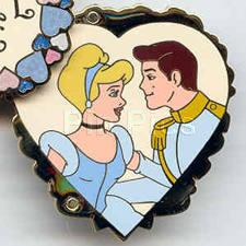 Tigger head circle brooch