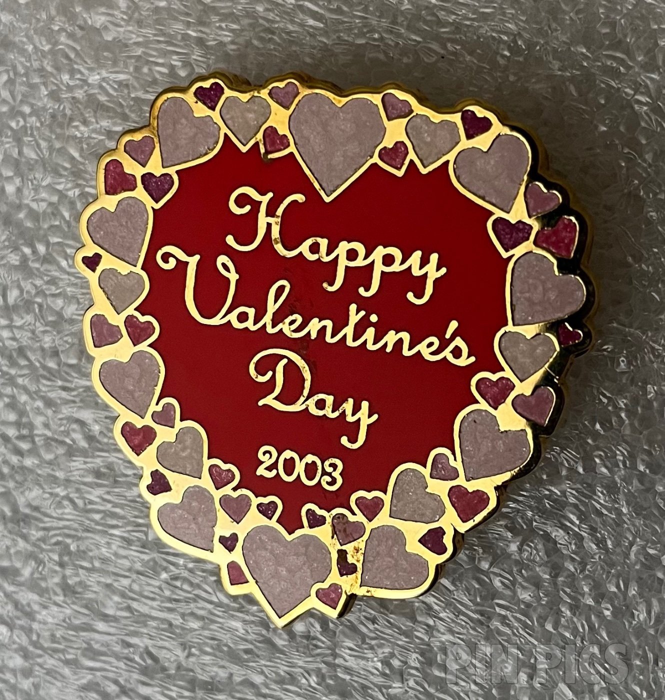 WDW - Snow White, Prince Florian - Sweetheart Series - Happy Valentine’s Day 2003  pin collectible - Main Image 2