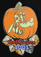 Eeyore with bird on his nose.