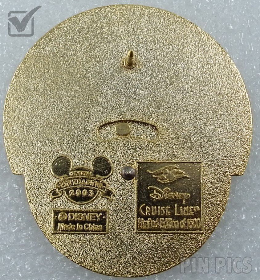 DCL - Mickey and Minnie On Deck - Annual Passholder - Swivel - Error  pin collectible - Main Image 2