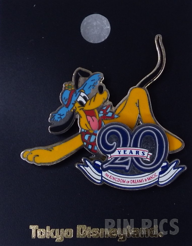Japan - Pluto - 20th Anniversary - TDL  pin collectible - Main Image 3