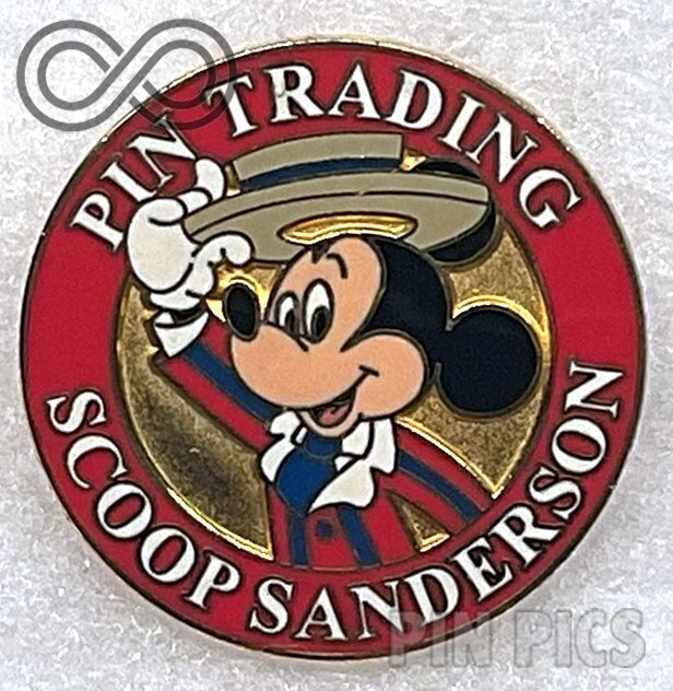 WDW - Prototype - Mickey Mouse - Pin Trading - Scoop Sanderson - Version 3  pin collectible - Main Image 3
