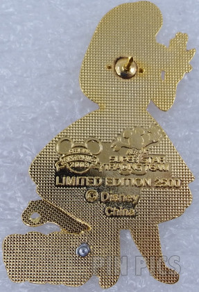 WDW - Alice, White Rabbit & Caterpillar - Mickey’s Super Star Trading Team 2003  pin collectible - Main Image 2