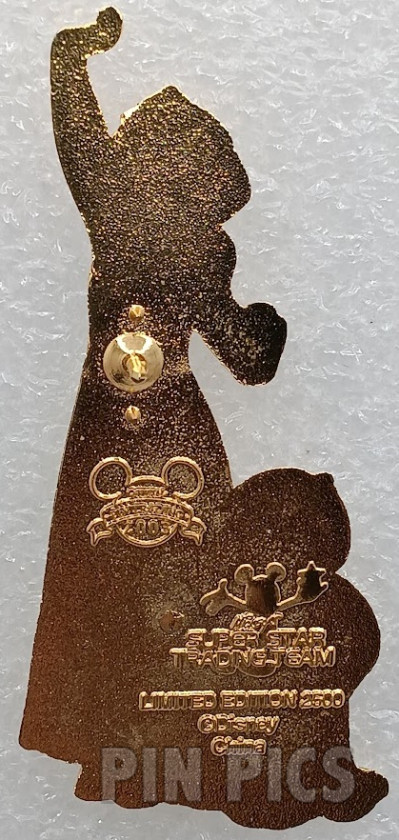 WDW - Snow White and Dopey - Dopey Holding Pin of Himself - Mickey’s Super Star Trading Team 2003  pin collectible - Main Image 2