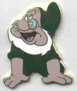 Button - Mickey - Clapboard - Walt Disney Studios - Glitter