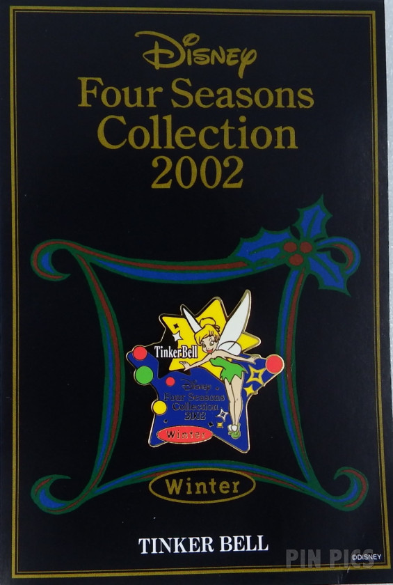 Japan - Tinker Bell - Winter - Four Seasons Collection 2002  pin collectible - Main Image 3