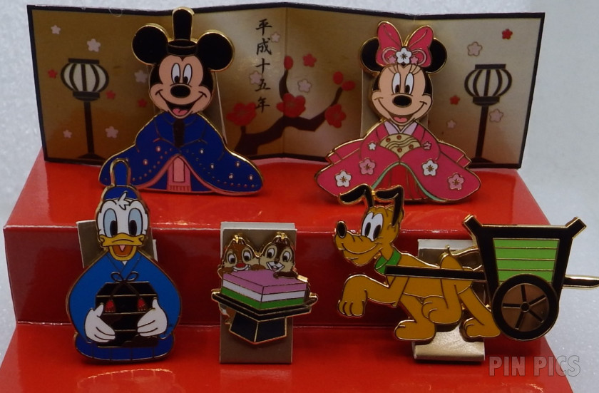 Japan - Japanese Girls Festival Set - Hinamatsuri 2003 - JDS  pin collectible - Main Image 2