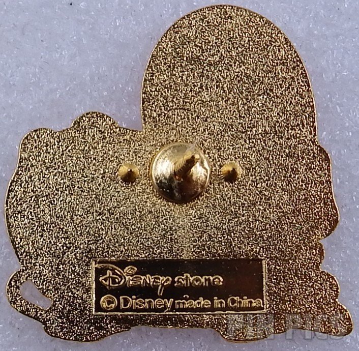 Japan - Mickey and Minnie Sitting - Happy Days 2003 - Valentine - JDS  pin collectible - Main Image 2