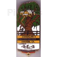 Gold Circle Framed Mickey Portrait (Bowtie)