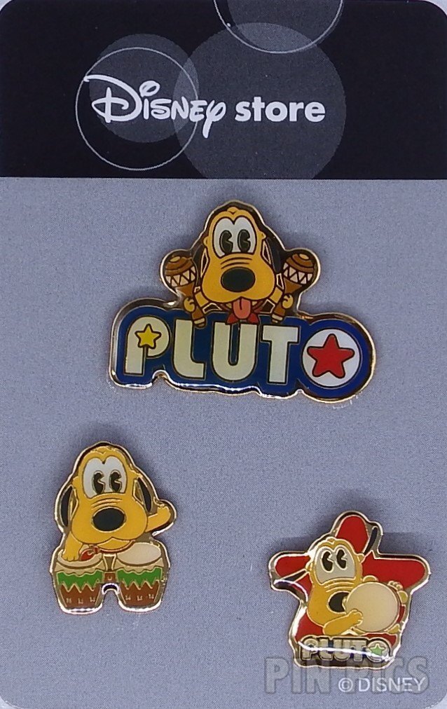 Japan - Pluto - Playing Musical Instruments Set - JDS  pin collectible - Main Image 2