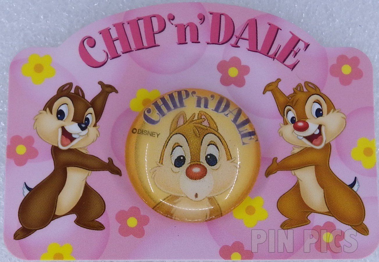 Japan - Chip and Dale - Dale - Dome  pin collectible - Main Image 3