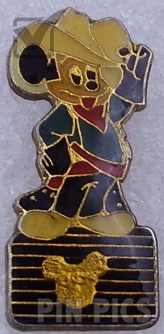 AP/PP DCA - Mickey - AP - Agent MM Parachuting - Mickey's Top Secret Mission