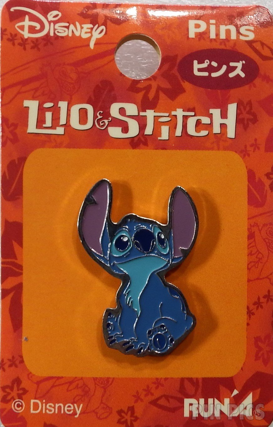 RunA - Stitch - Sitting as a Dog - Lilo and Stitch  pin collectible - Main Image 3