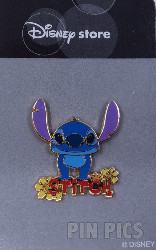 Japan - Stitch - Standing in Flowers - Lilo and Stitch - JDS  pin collectible - Main Image 3