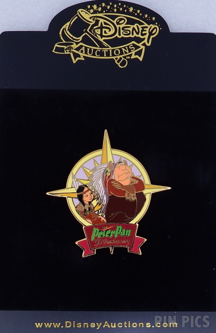 DA - Tiger Lily and Chief - Peter Pan 50th Anniversary  pin collectible - Main Image 3