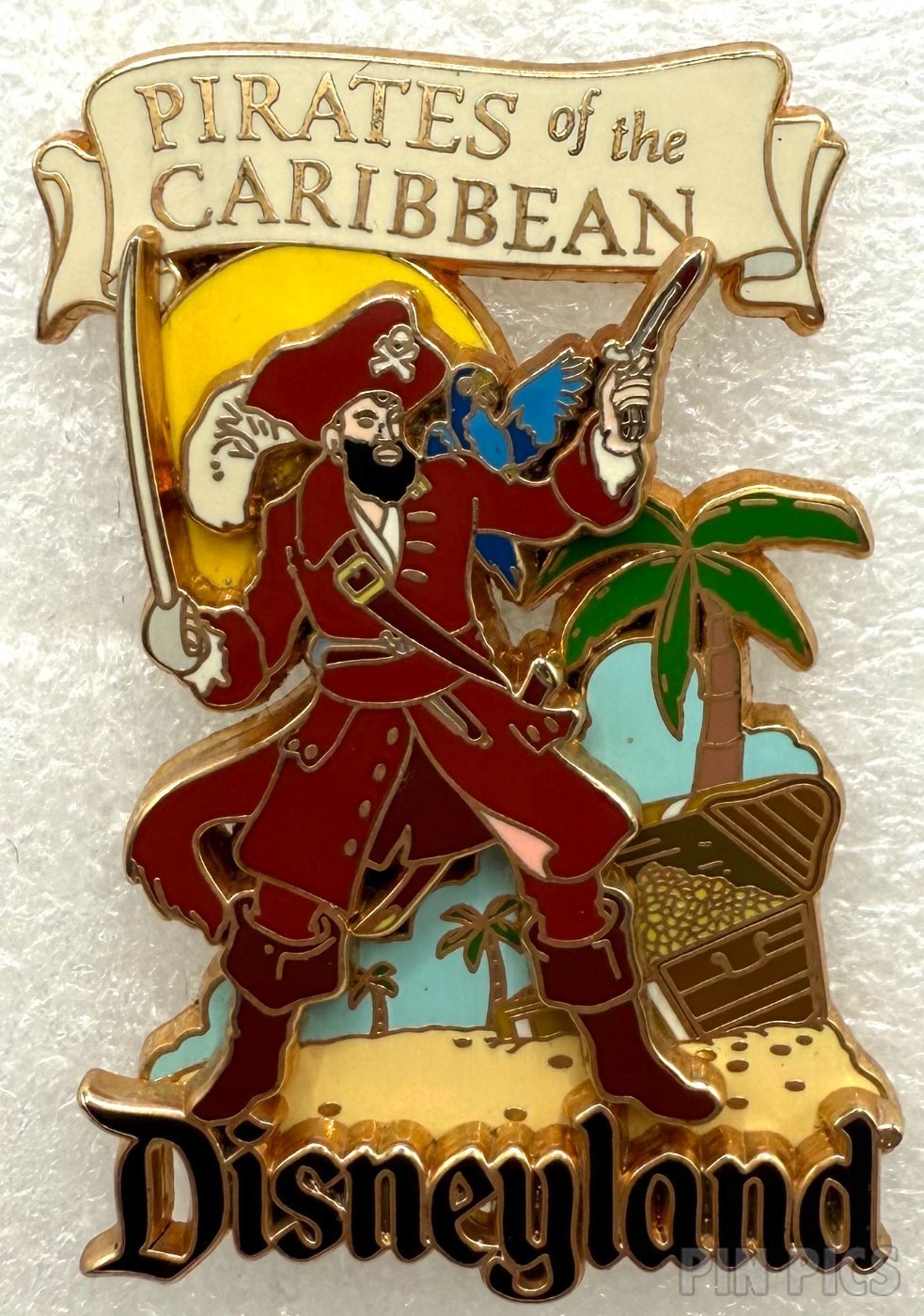 DA - Marc Davis Oversized Cinderella Pin (Silver Prototype)