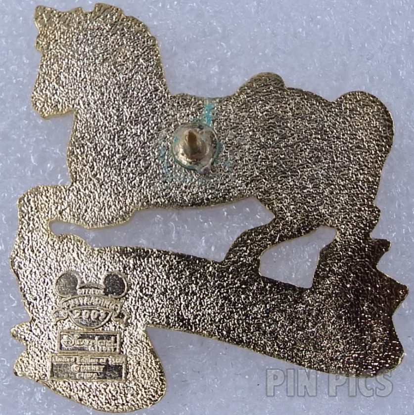 DLR - King - King Arthur Carousel Horse  pin collectible - Main Image 2