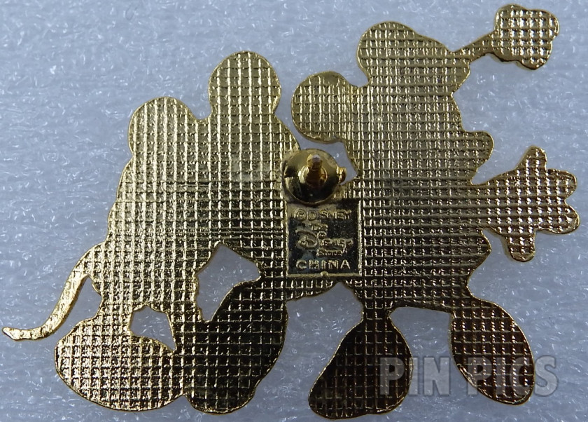 Japan - Mickey Mouse - Kissing Minnies Hand  pin collectible - Main Image 2