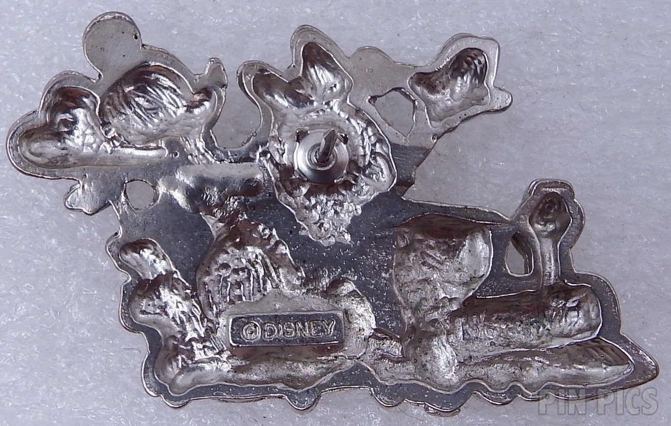 Japan - Mickey and Minnie Mouse - Train - Pewter - Electric Dreamlight Parade Float - TDL  pin collectible - Main Image 2