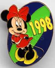 DLR Cast Holiday Pin - Christmas 2002 (Lady & Tramp)