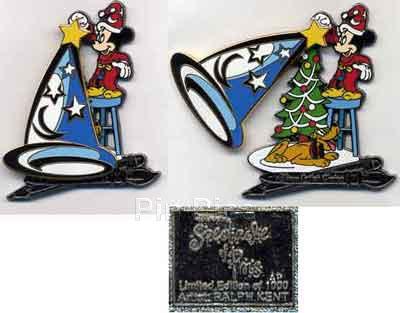 Tigger on Pooh Name Pin