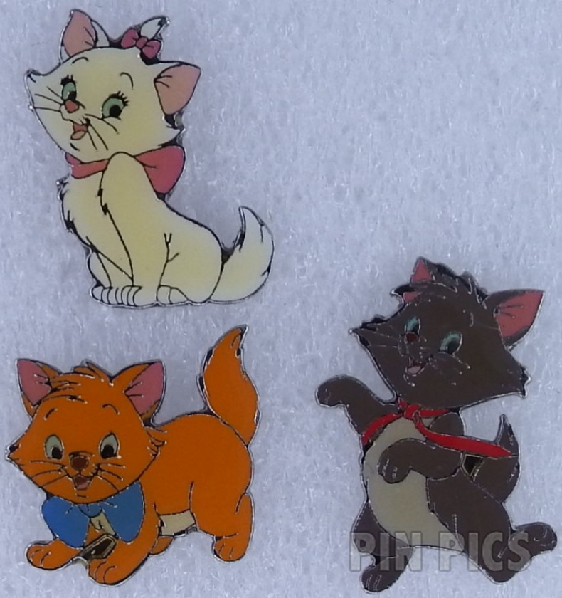 Japan - The Aristocats Piano Set - Disney Classic Expressions  pin collectible - Main Image 2
