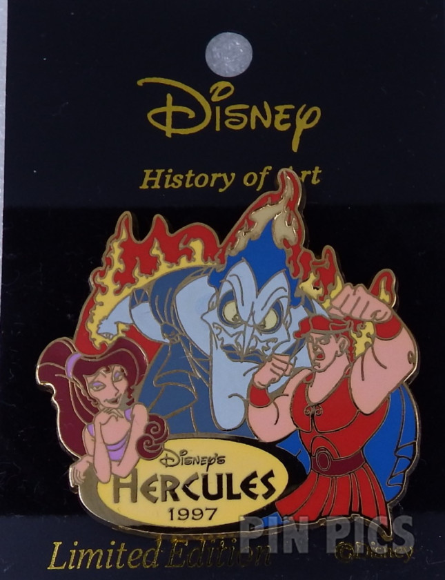Japan - Hercules, Hade and Megara - Hercules 1997 - History of Art 2003  pin collectible - Main Image 3