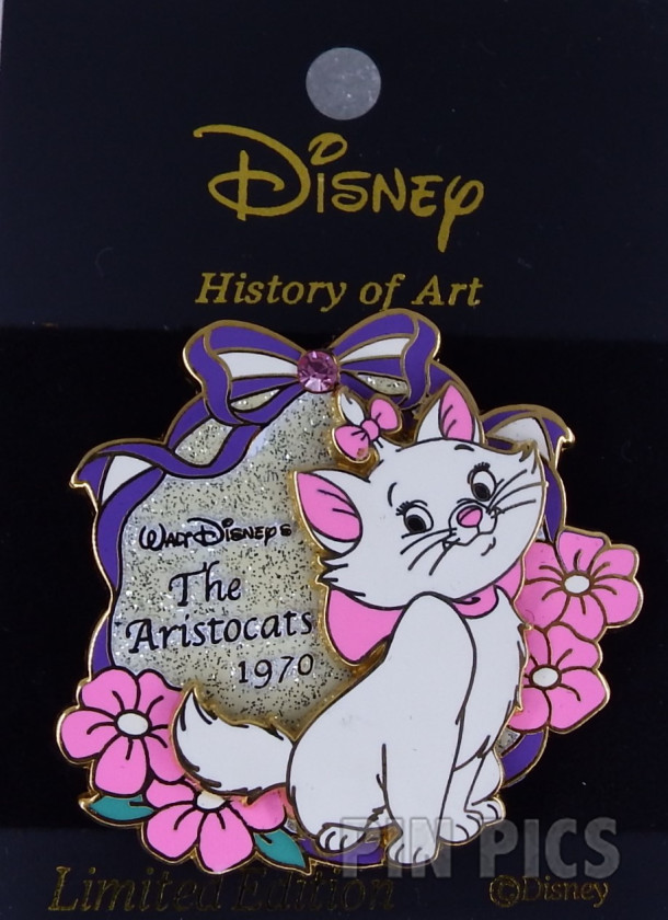 Japan - Marie - The Aristocats 1970 - History of Art 2003  pin collectible - Main Image 3