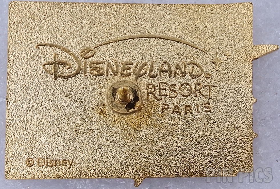 DLP - Tinker Bell in Blue Rectangle  pin collectible - Main Image 2