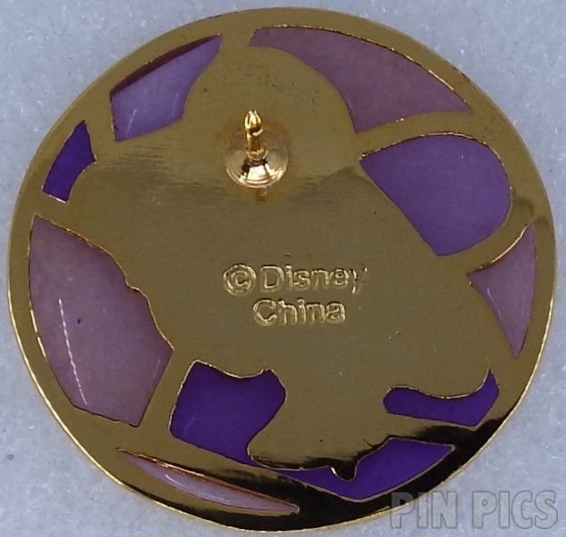 JDS - Belle - Stained Glass Circle  pin collectible - Main Image 2