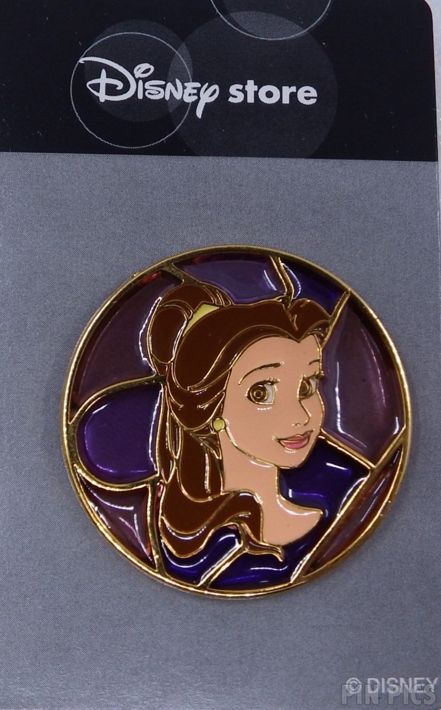 JDS - Belle - Stained Glass Circle  pin collectible - Main Image 3