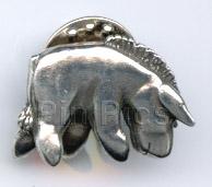 Telstra - brushed gold cut-out