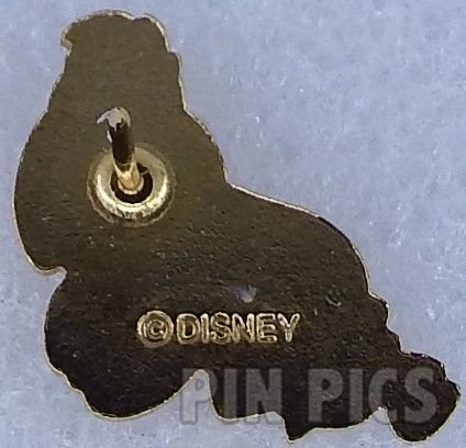 Japan - Baby Eeyore - Gold Tone - TDL - Mini  pin collectible - Main Image 2