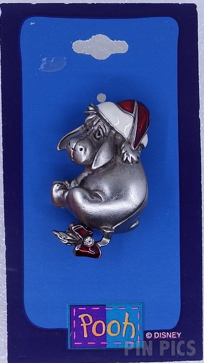 Santa Eeyore - 3D - Broach  pin collectible - Main Image 3