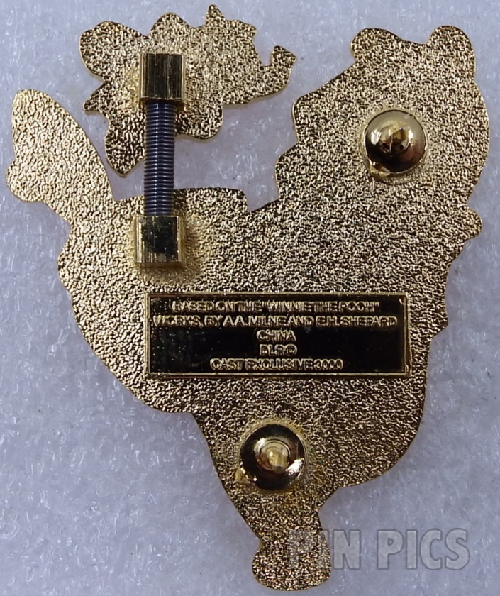 DLR - Winnie the Pooh - with Heffalump Bee in Honey (hunny) Pot - Cast Exclusive  pin collectible - Main Image 2