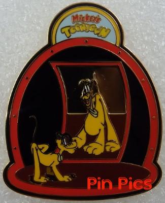 Cowboy Mickey Mouse with white ears