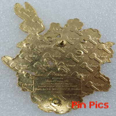 DA - Spring 2003 Pooh & Friends (Rabbit)  pin collectible - Main Image 2