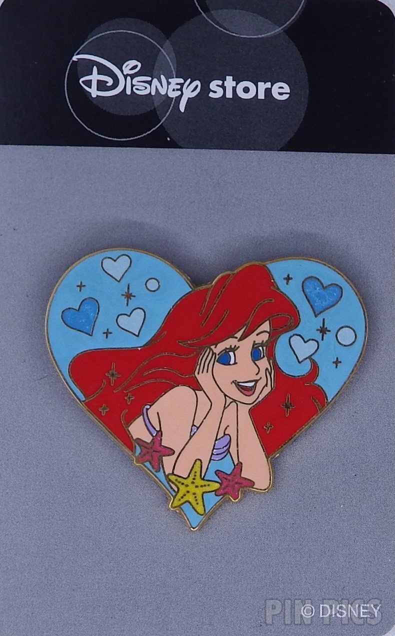 Japan - Ariel - Summer Girl Heart - JDS  pin collectible - Main Image 3