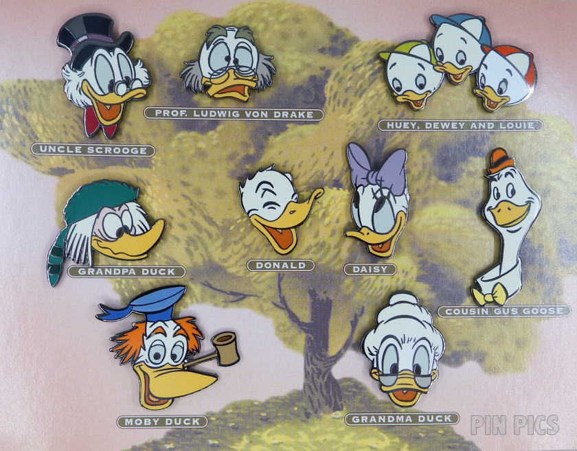 Disney Catalog - Donald’s Family Tree Boxed Set  pin collectible - Main Image 2