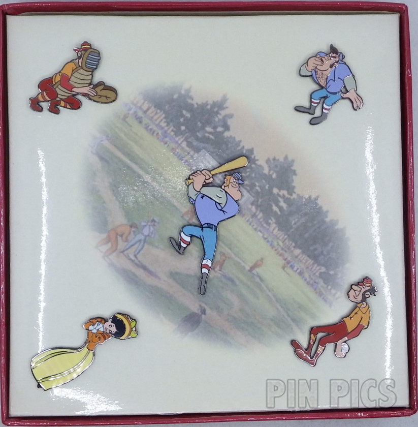 Disney Catalog - Casey At Bat Set  pin collectible - Main Image 2