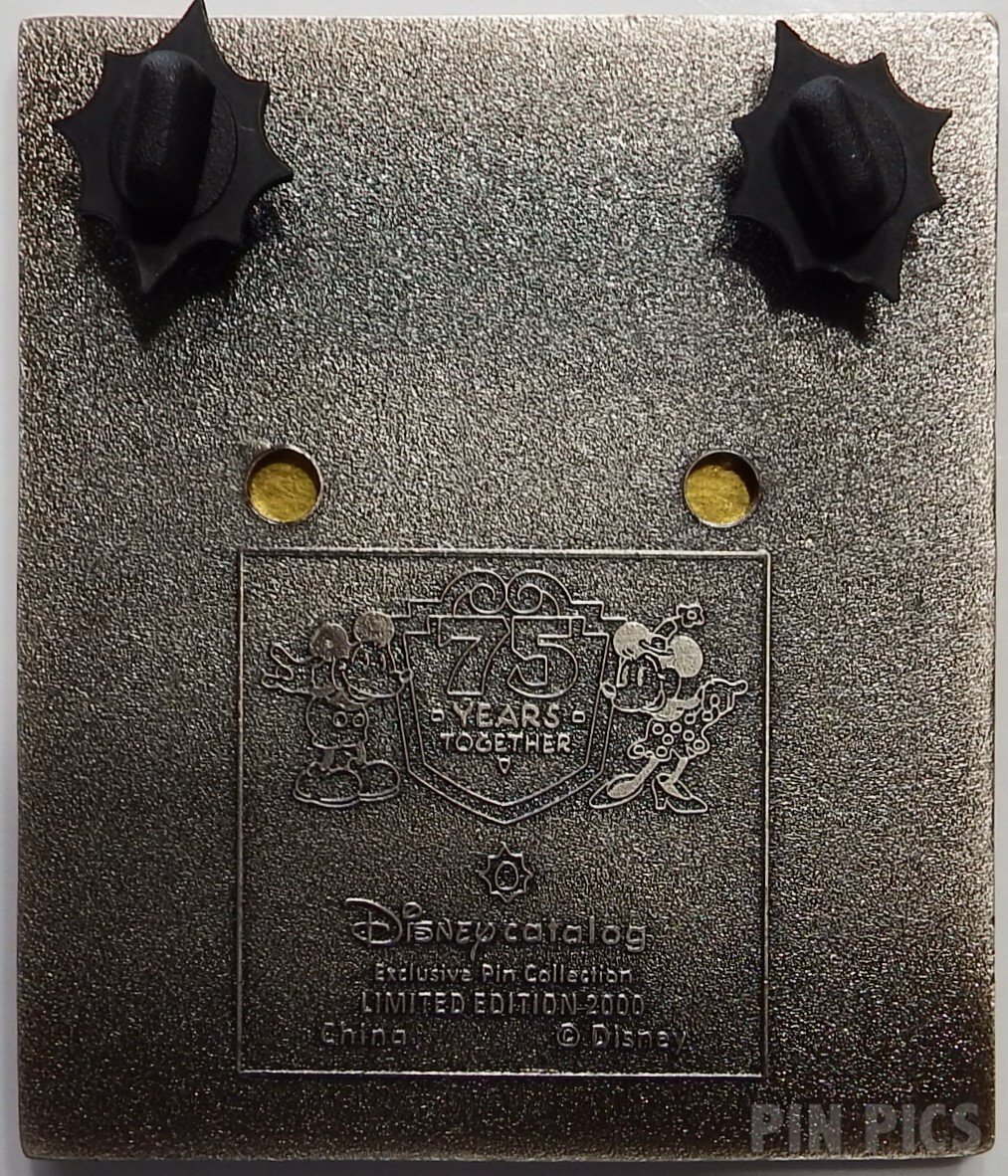 DC - Sorcerer Mickey - 75 Years of Mickey and Minnie Easel - Set 2  pin collectible - Main Image 2