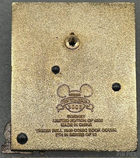 WDW - Tinker Bell, Butterfly - Walt Disney’s Adventures of Tinker Bell - 50 Years of Tinker Bell Pin - Peter Pan  pin collectible - Main Image 2