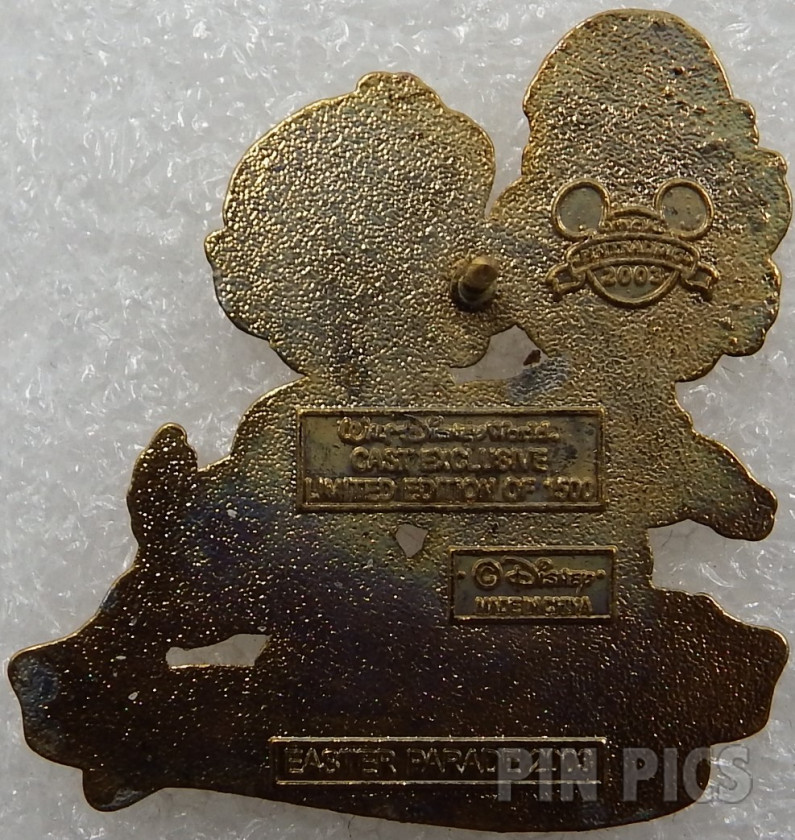 WDW - Chip and Dale - Parade of Pins - Easter 2003 - Cast  pin collectible - Main Image 2