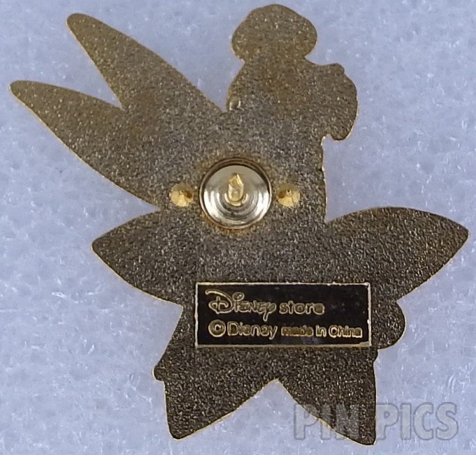 Japan - Tinker Bell - Sitting on a Pink Flower - JDS  pin collectible - Main Image 2