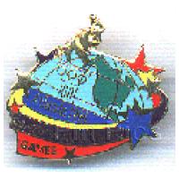 RunA - Snow White - Princess Glitter Heart - Plastic