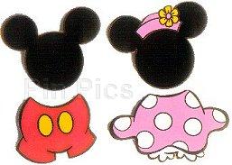 Epcot Photomosaics Puzzle Set #3 - Pin #25 (of 31) Sleeping Beauty (Aurora)